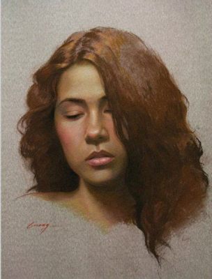  El Retrato de la Señora Nguyễn Una Obra Maestra del Color y la Sublimación!