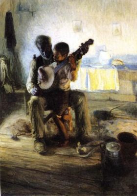  The Banjo Lesson, Un Retrato De Nostalgia Y Esperanza Vibrante